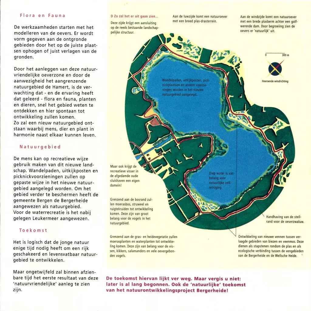 Het ontstaan van het Leukermeer, Reindersmeer en Seurenheide.