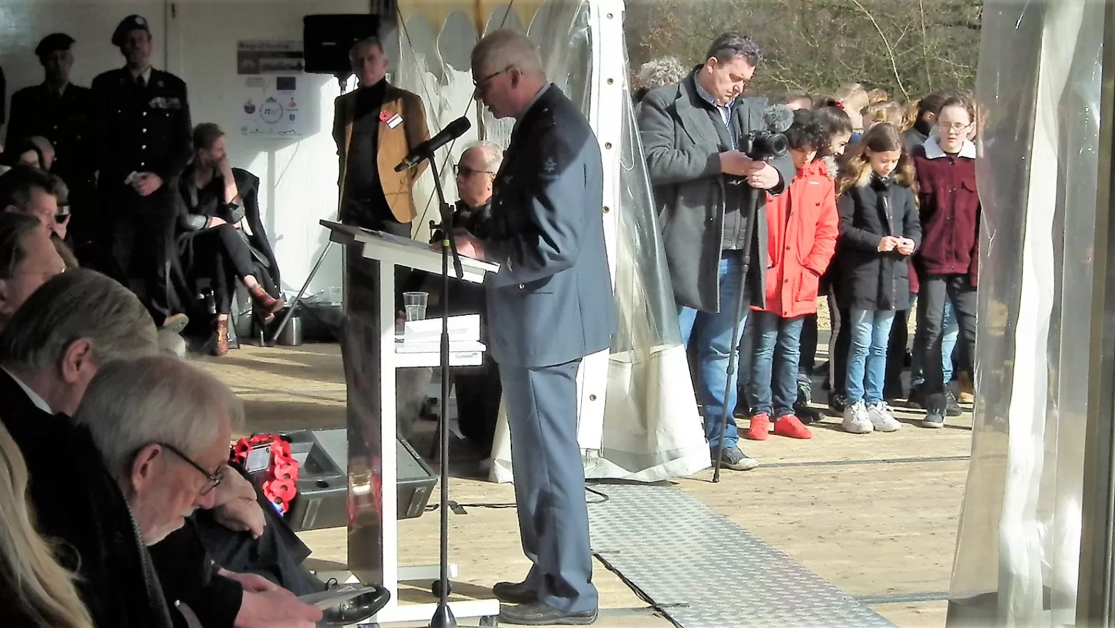 Monument Wing of Freedom - Ontginningsweg Nieuw Bergen. Onthuld op 04-03-2020