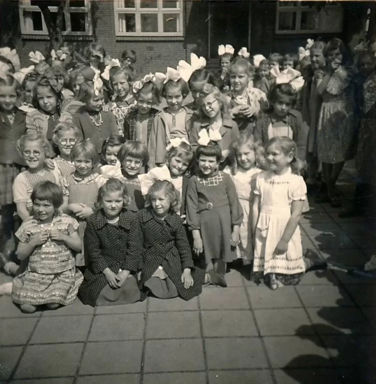 Foto's gemaakt door Kapelaan Lebens in 1953